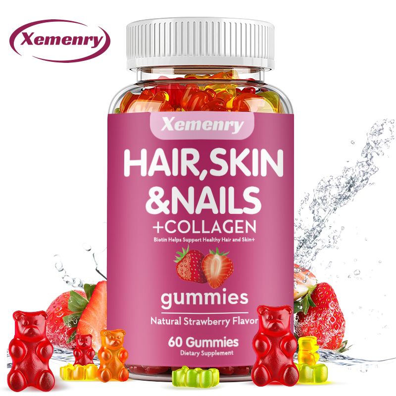 Hair Care Capsule - Biotyna i witaminy w żelkach Maksymalna