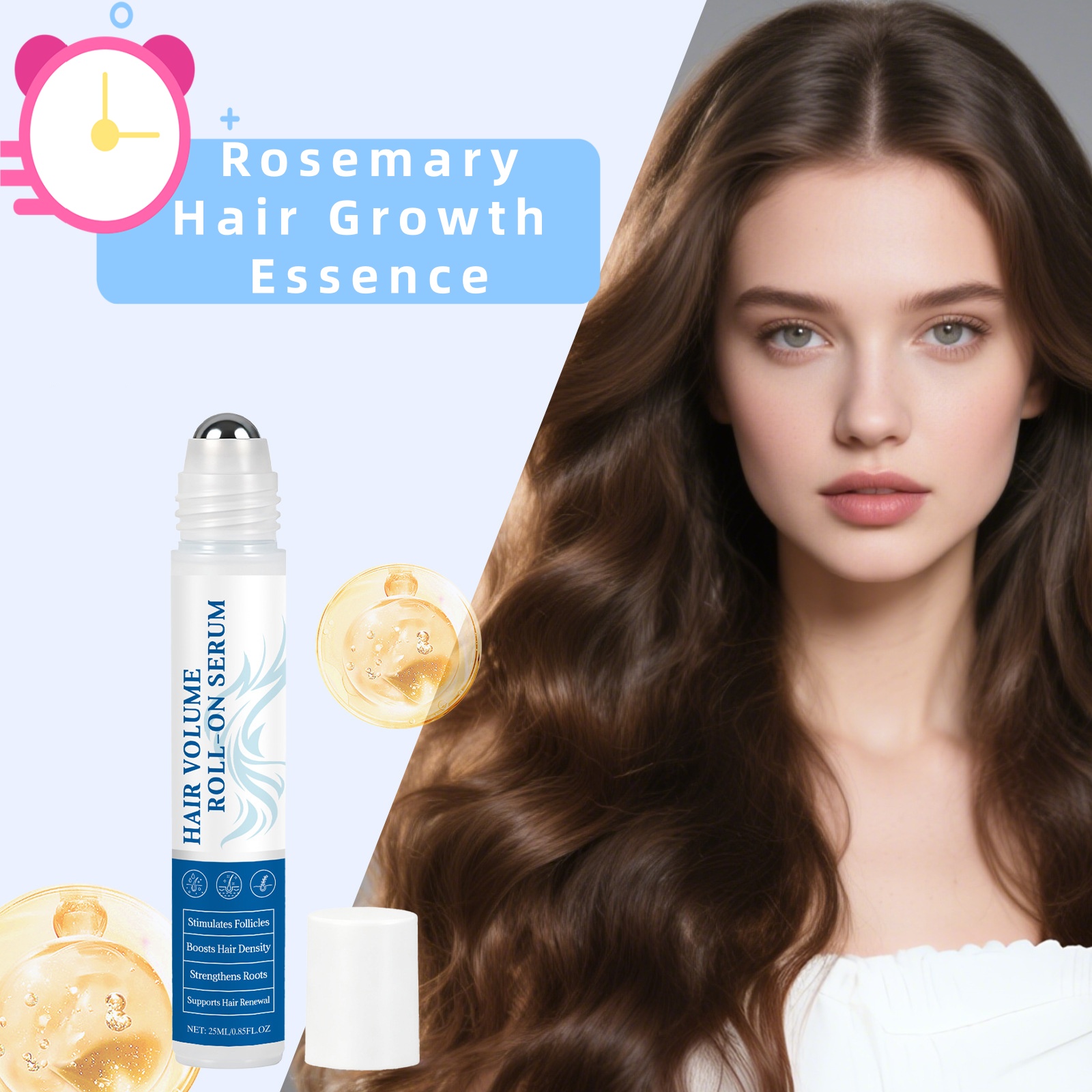 Hair Care Oil Serum - Olejek Rozmarynowy na Porost Włosów Baller