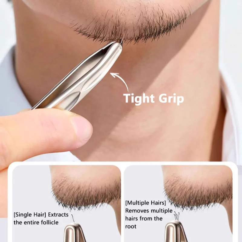 Pęseta z okrągłą końcówką prem – Hair Care Tips recenzja i cena