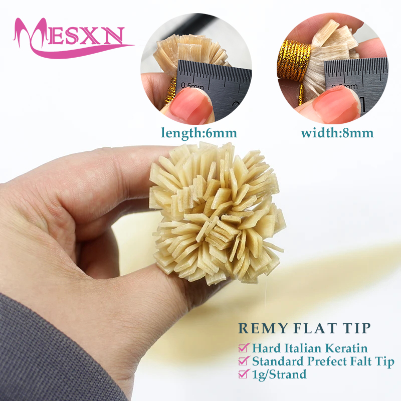 MESXN Doczepiane włosy z płask – Hair Care Tips recenzja i cena